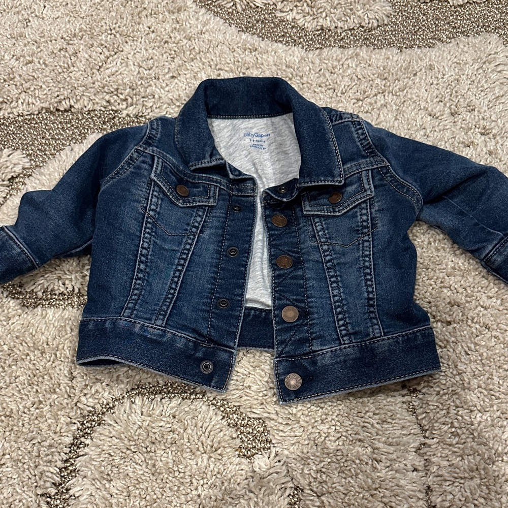 GAP Dark Blue Kids Jean Jacket